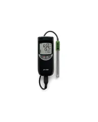 Water Quality Meter Portable Waterproof pHORPTemperature Meter with Sensor Check  Hanna Hi991003